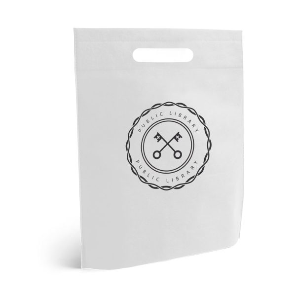 Sacola em Non-woven (80 g/m²) Termo-selado - 250 x 350 x 80mm