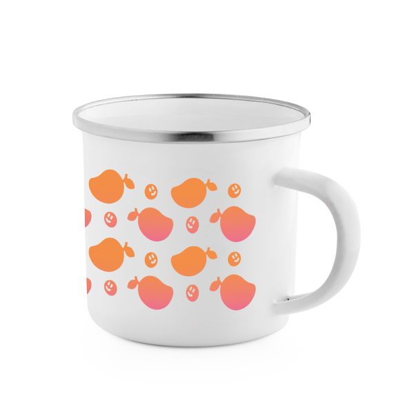 Caneca em Esmalte para Sublimação com Capacidade até 350 ml