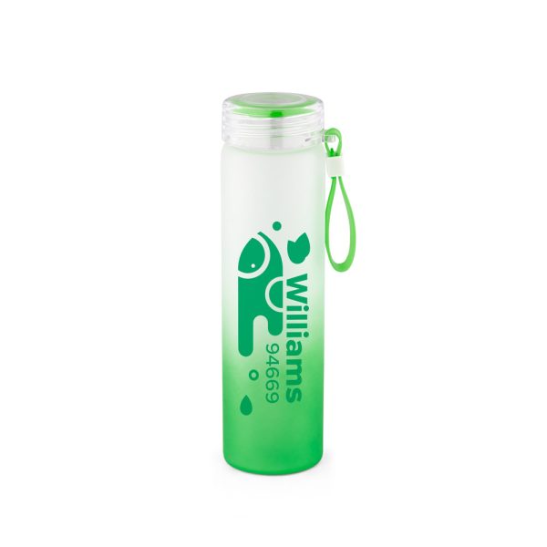 Squeeze em Vidro Borossilicato com Tampa em AS - 470ml